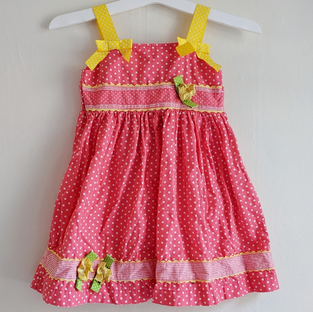 Girl polkadot dress size‎ 4